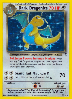Dark Dragonite (5/110) - Legendary Collection (Reverse Holo)