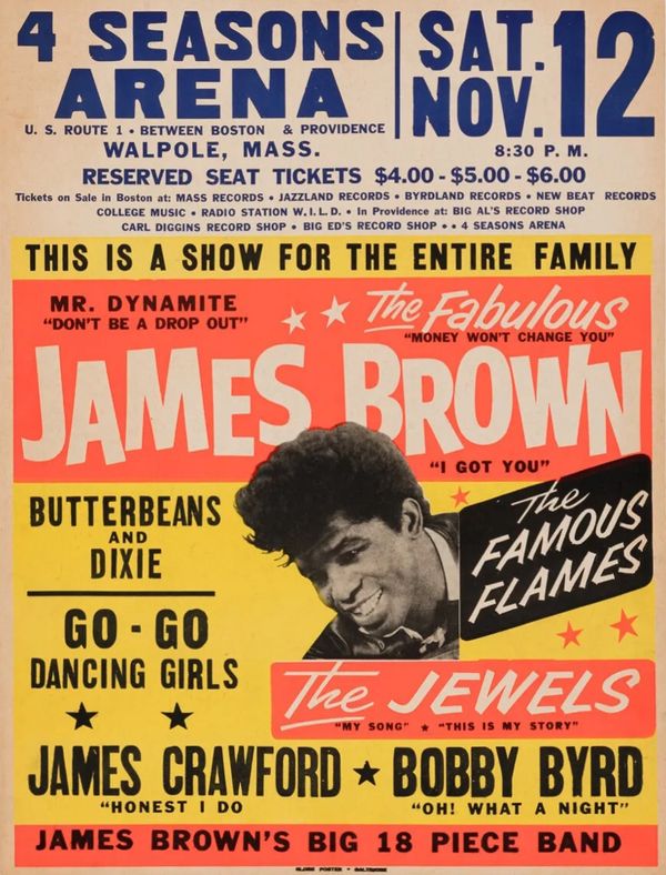 James Brown 4 Seasons Arena 1966