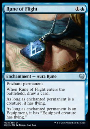 Rune of Flight (Kaldheim) Trading Card