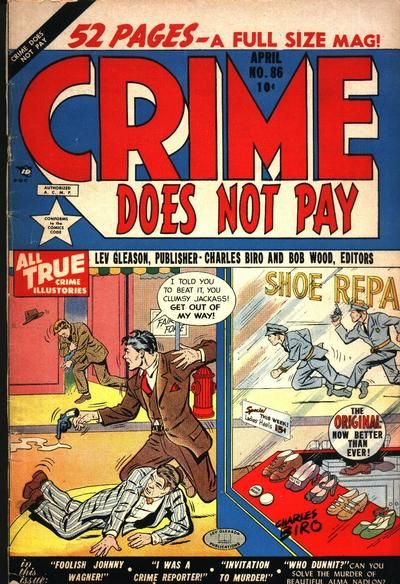 Crime Does Not Pay #86 Comic