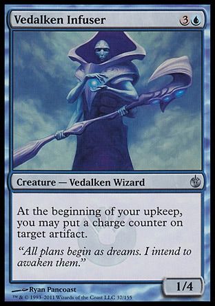 Vedalken Infuser (Mirrodin Besieged) Trading Card