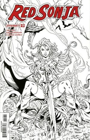 Red Sonja #21 (30 Copy Royle B&w Cover)