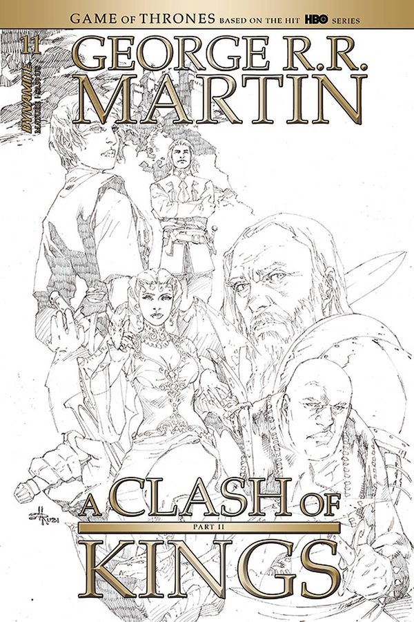 Game of Thrones: A Clash of Kings #11 (20 Copy Rubi B&w Cover)
