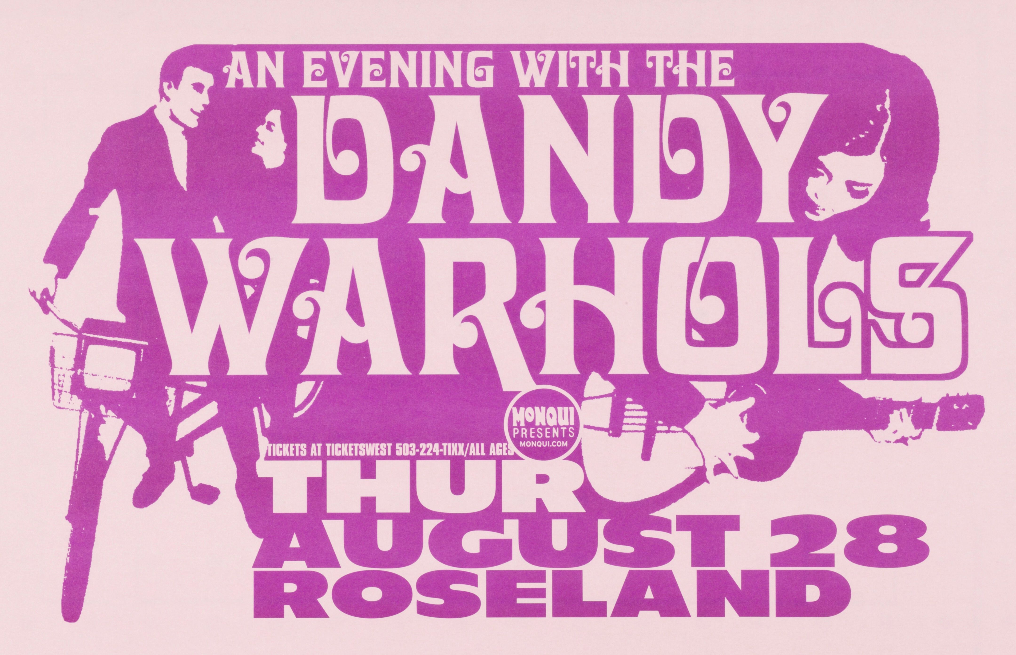 MXP-189.1 Dandy Warhols Roseland Theater 2003 Concert Poster