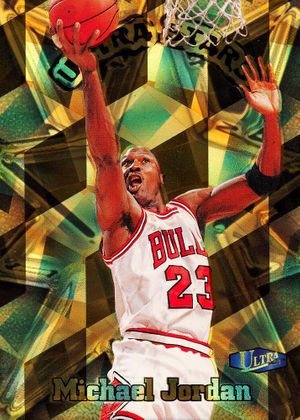 Michael Jordan 1997 Ultra - Ultra Stars #1 US (Gold)