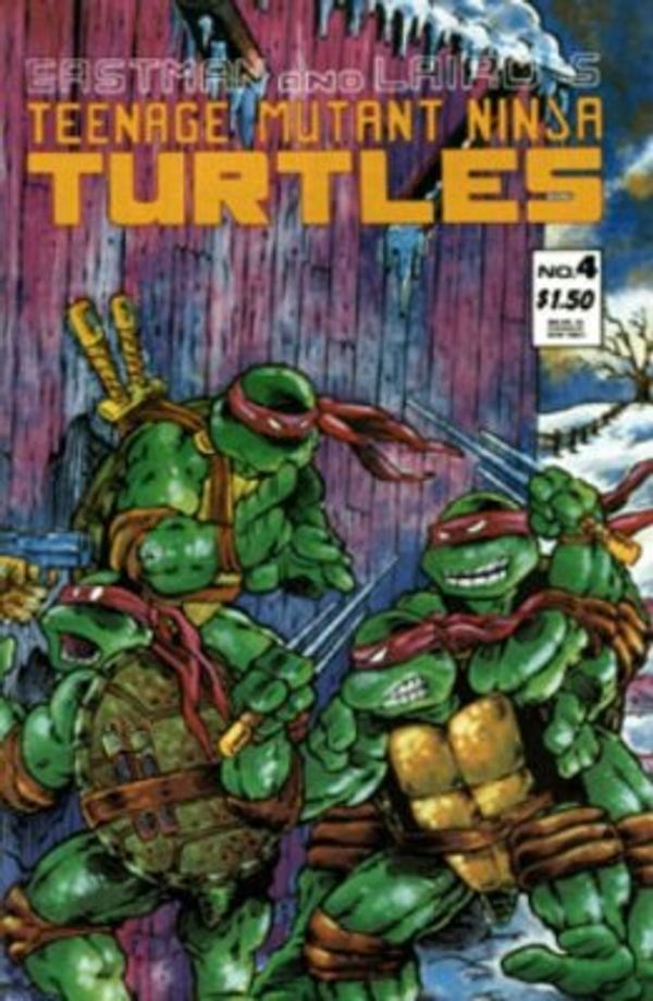 Teenage Mutant Ninja Turtles #4 (Misprint Variant)