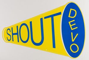 Devo "Shout" Megaphone Promotional 1984