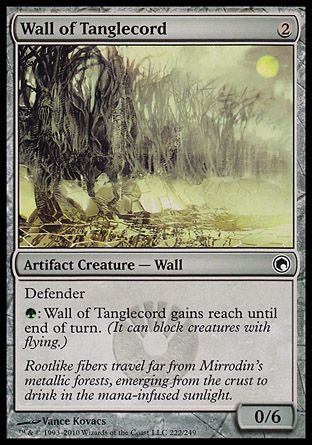 Wall of Tanglecord (Scars of Mirrodin) Trading Card