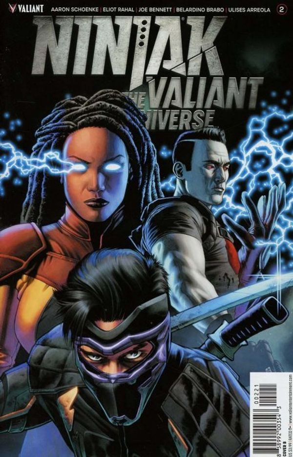 Ninjak vs the Valiant Universe #2 (Cover B Cafu)