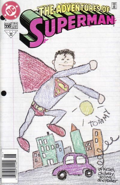 Adventures of Superman #558 Comic
