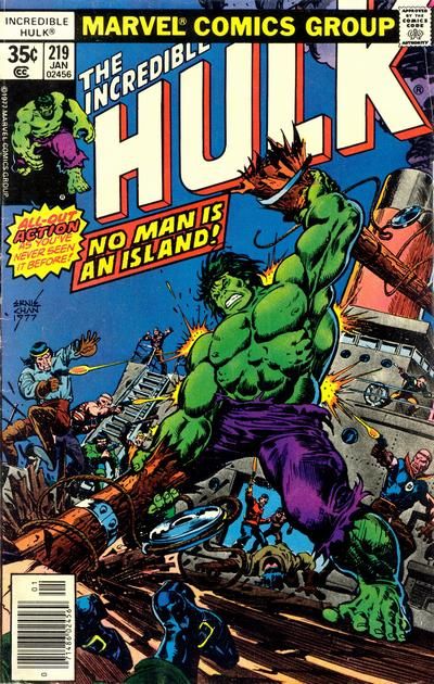 Incredible Hulk #219 Comic
