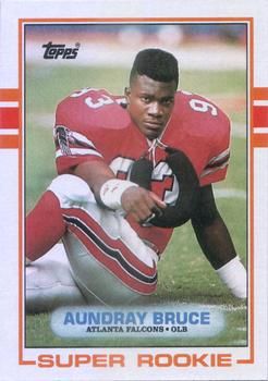 Aundray Bruce 1989 Topps #337 Sports Card