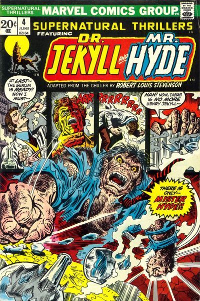 Supernatural Thrillers #4 Comic