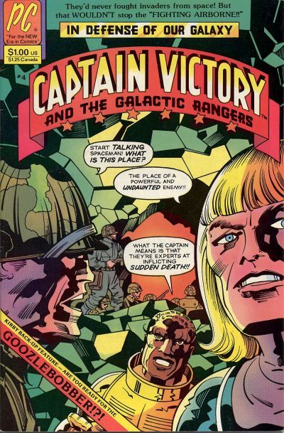 Captain Victory and the Galactic Rangers #4 Comic