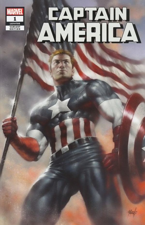 Captain America #1 (Parrillo Variant Cover A)