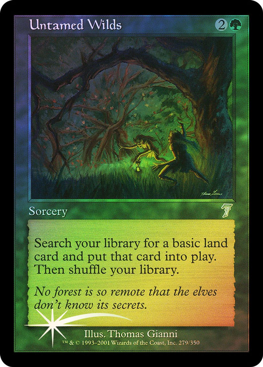 Untamed Wilds (7th Edition - Foil) Trading Card