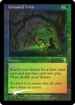 Untamed Wilds (7th Edition - Foil)