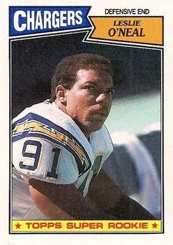 Leslie O'Neal 1987 Topps #347 Sports Card