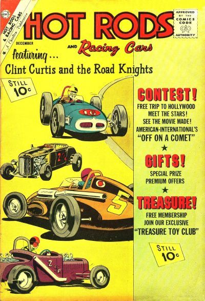 Hot Rods and Racing Cars #55 Comic