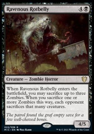 Ravenous Rotbelly (Innistrad Midnight Hunt Commander Decks)