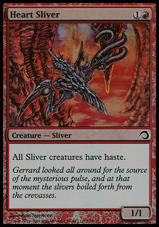 Heart Sliver (Premium Deck Series: Slivers) Trading Card