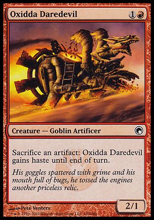 Oxidda Daredevil (Scars of Mirrodin) Trading Card