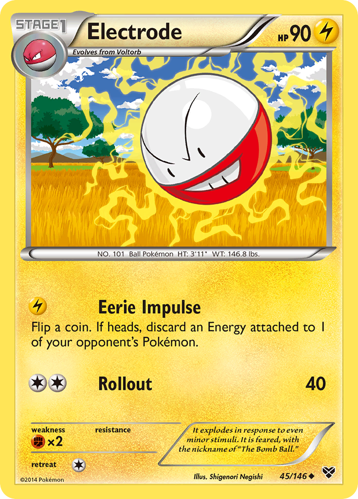 Electrode (45/146) - XY Pokémon Card