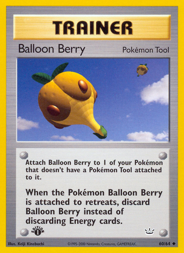 Balloon Berry (60/64) - Neo Revelation Pokémon Card