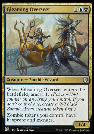 Gleaming Overseer (Starter Commander Decks) Trading Card