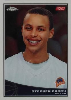 Stephen Curry 2009-10 Topps Chrome #101 Sports Card