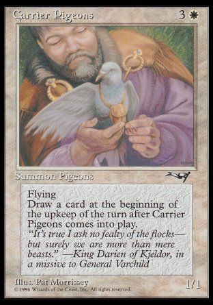 Carrier Pigeons (Alliances) Trading Card