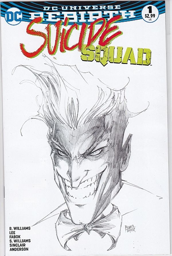 Suicide Squad #1 (Aspen Comics Sketch Edition)