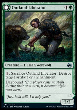 Outland Liberator (Innistrad: Midnight Hunt) Trading Card