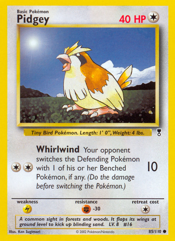 Pidgey (85/110) - Legendary Collection Pokémon Card