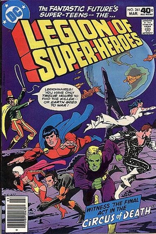 The Legion of Super-Heroes #261