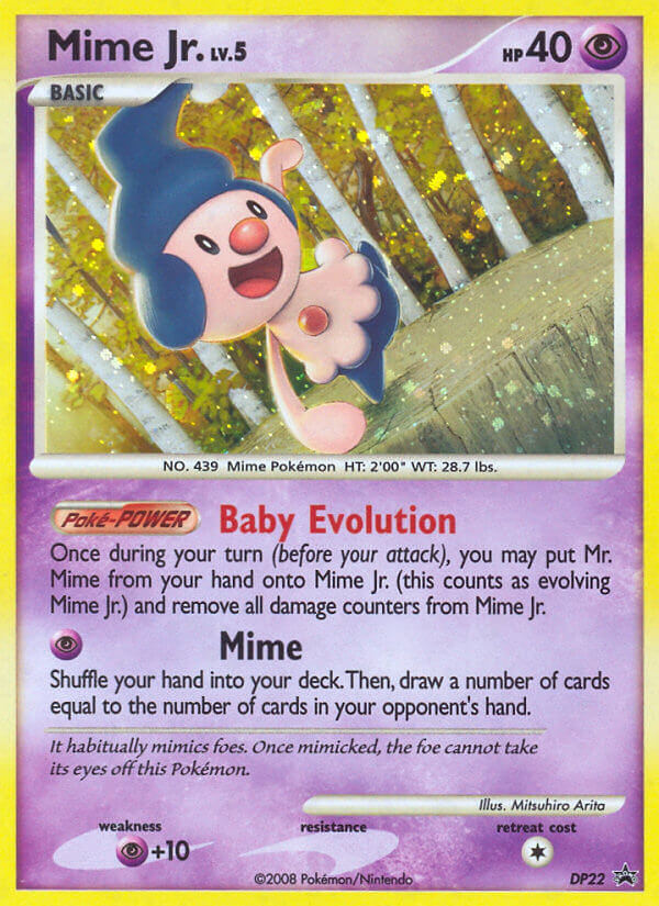 Mime Jr. (DP22) - DP Black Star Promos Pokémon Card