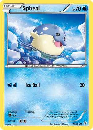 Spheal (24/106) - Flashfire