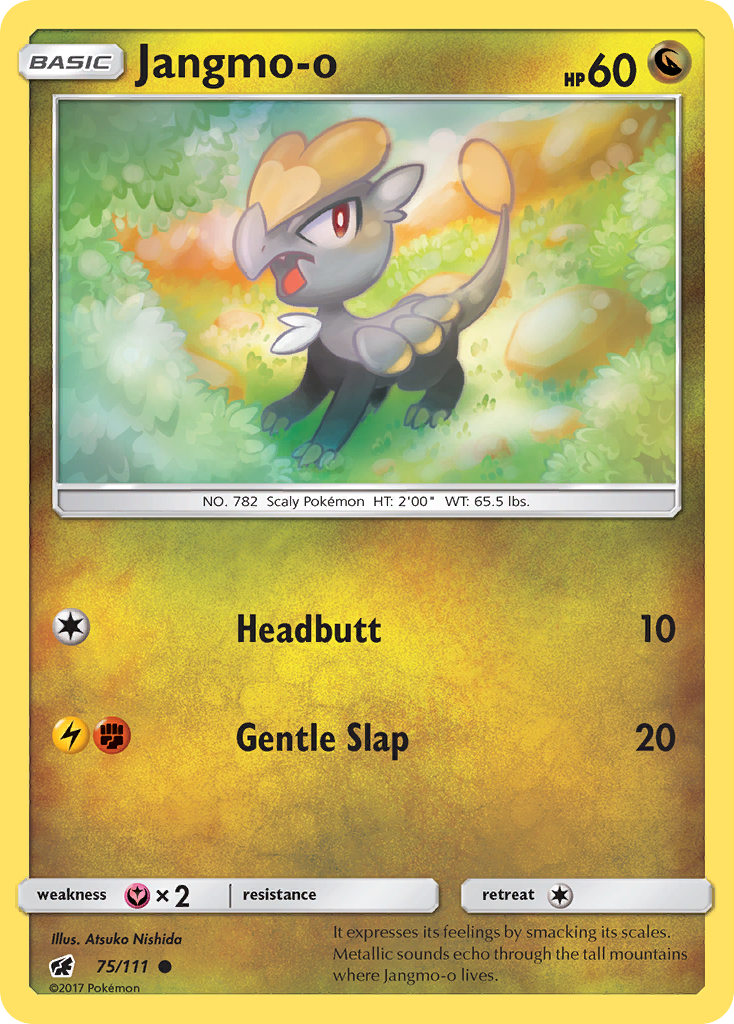 Jangmo-o (75/111) - Crimson Invasion Pokémon Card