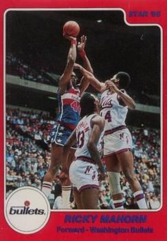 Rick Mahorn 1984 Star #191 Sports Card