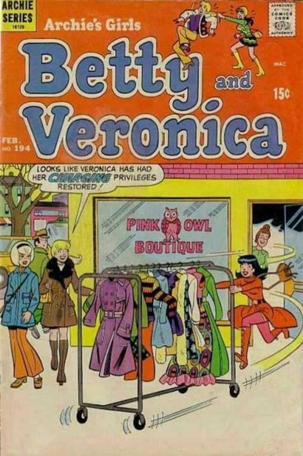 Archie's Girls Betty and Veronica #194