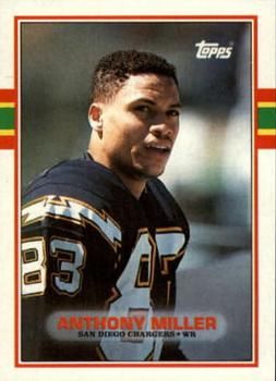Anthony Miller 1989 Topps #313 Sports Card