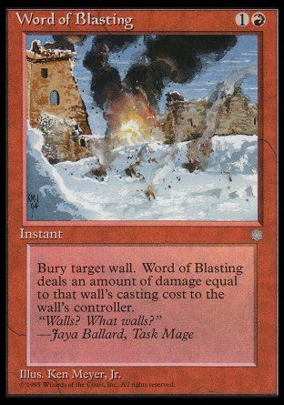 Word of Blasting (Ice Age) Trading Card