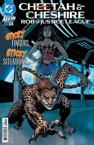 Cheetah And Cheshire Rob The Justice League #5
