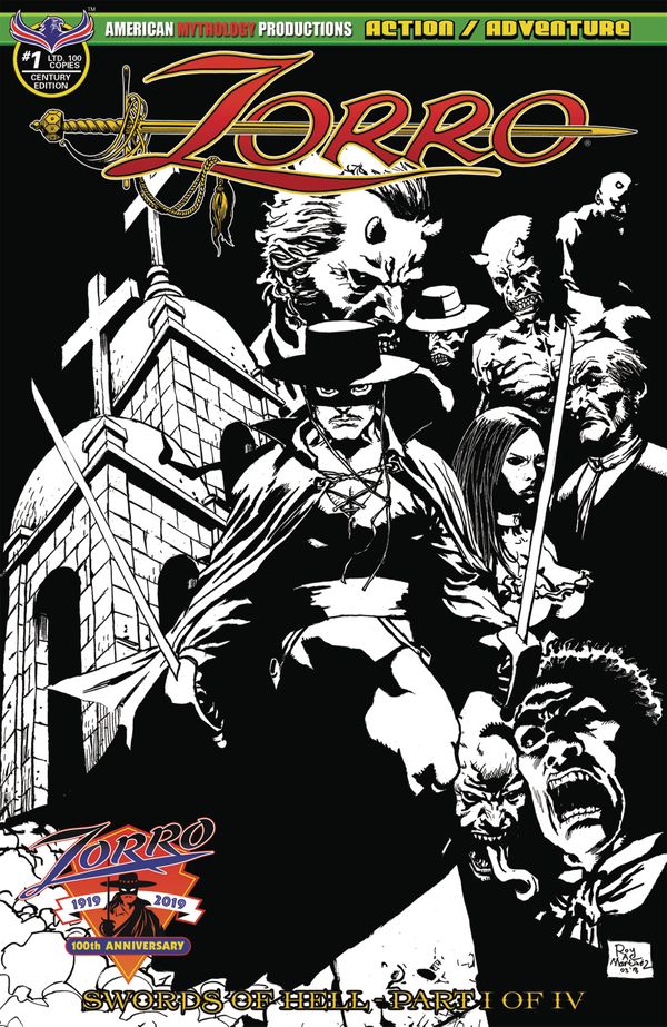 Zorro: Swords of Hell #1 (Century Edition Ltd Cover)