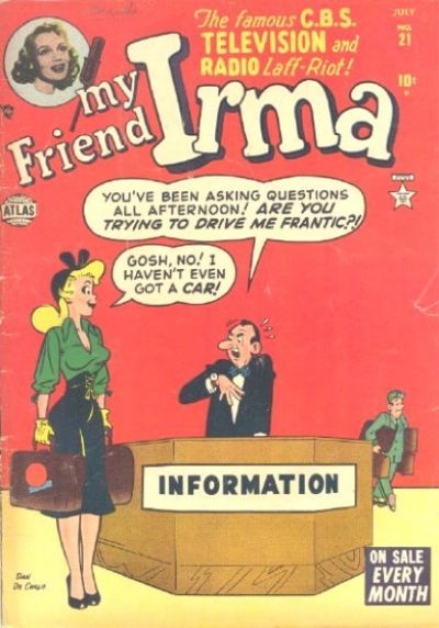My Friend Irma #21 Comic