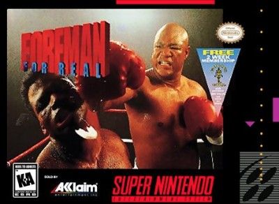Foreman For Real Boxing Video Game