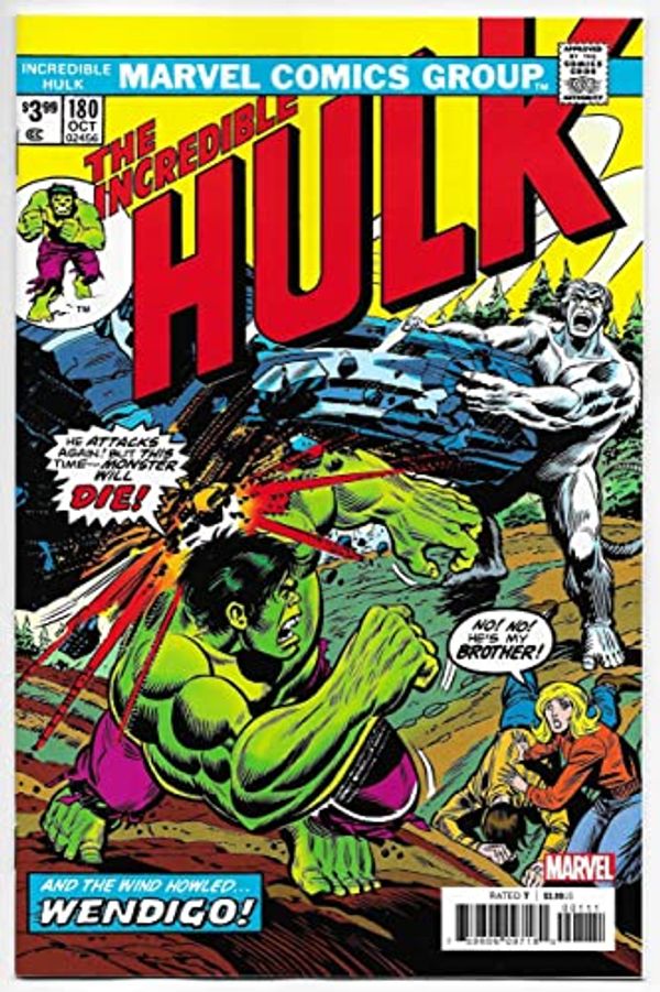 Incredible Hulk #180 (Facsimile Edition)