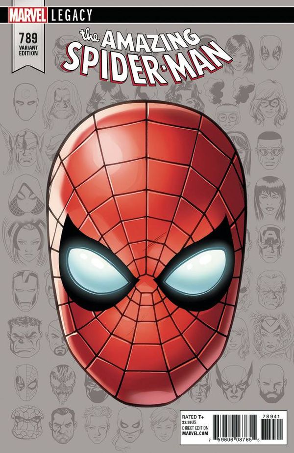 Amazing Spider-man #789 (Mckone Legacy Headshot Variant Leg)