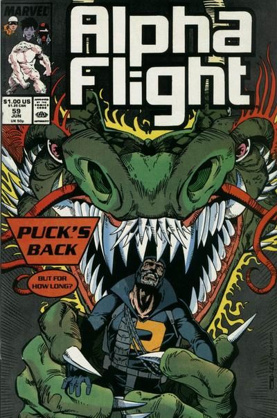 Alpha Flight #59 Comic
