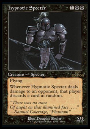 Hypnotic Specter (Magic 30th Anniversary Edition - Old Frame) Trading Card